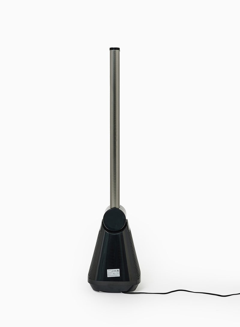 Noon East - Digital Electric Bladeless Fan With Touch Display With Remote Controller Leafless Fan- 50 W 108 Cm DRTF-2006Y Black - Image 1