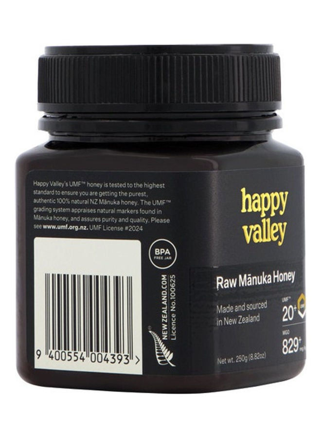Happy Valley - Raw Manuka Honey UMF20+, MGO829+ - Image 1