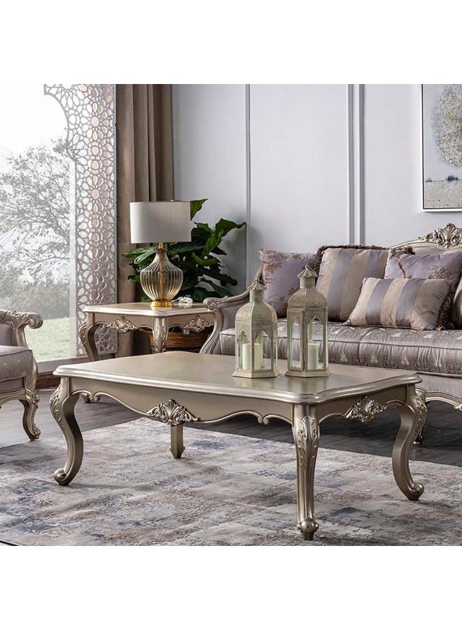 Hasina Collection Coffee Table Gold 140x80x51cm - v1643775839/N44689898A_1