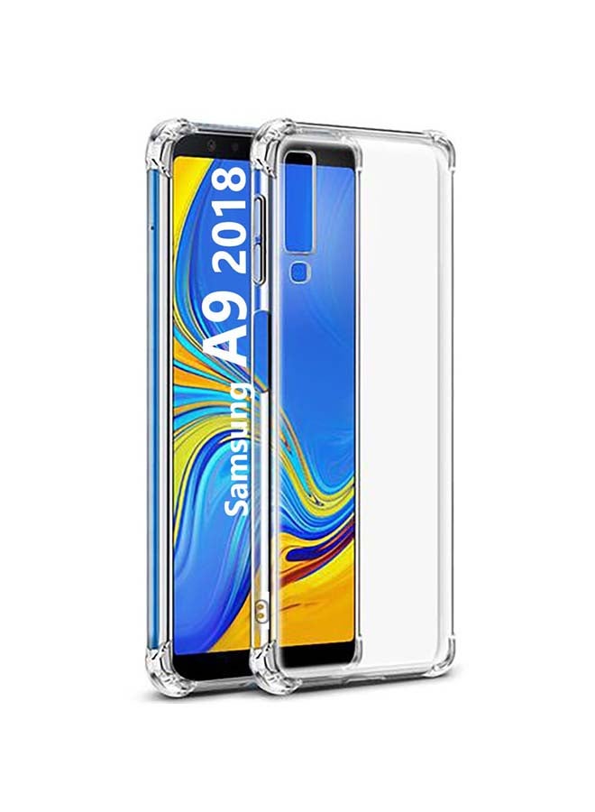يوبا غطاء حماية خلفي من السيليكون لهاتف سامسونج جالاكسي A9 (2018) شفاف - Image 1