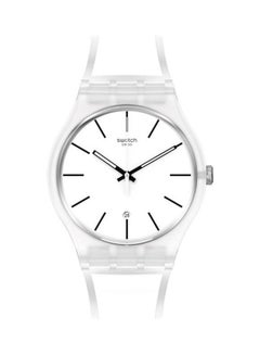 Swatch Men's Rubber Analog Watch SO29K401  - Image 1