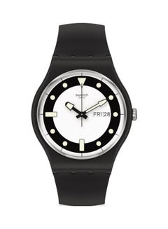 Swatch Men's Rubber Analog Watch SO32B705  - Image 1