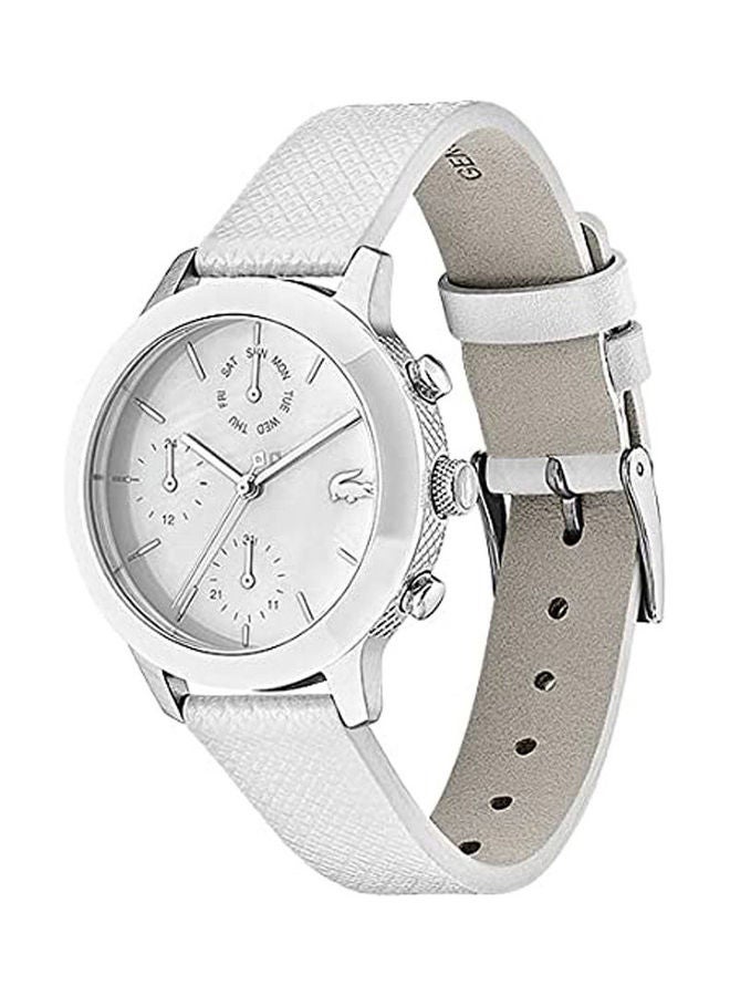 LACOSTE Women's Leather Analog Watch 2001151  - Image 2