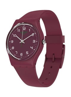 Swatch Women's Rubber Analog Watch SO28R103  - Image 2