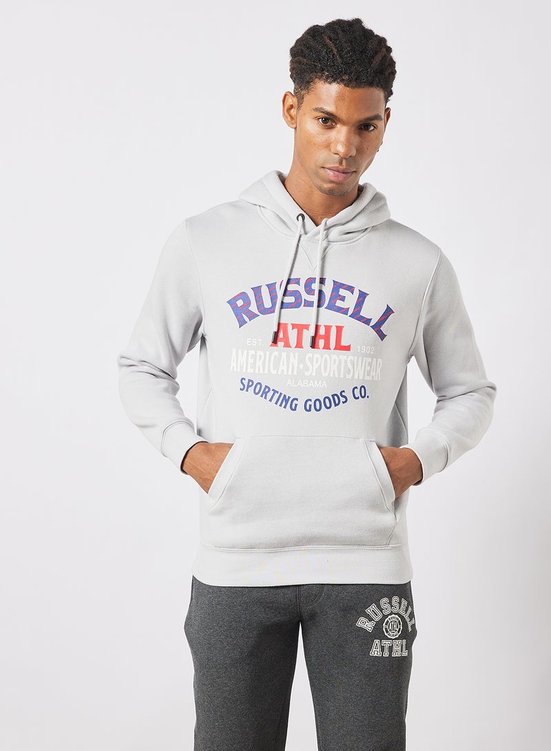 Russell Athletic - Basic Logo Hoodie Grey - Image 1