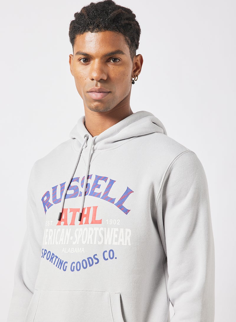 Russell Athletic - Basic Logo Hoodie Grey - Image 1