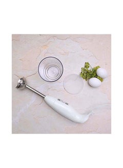 Hand Blender with Stainless Steel Blades, Detachable Stick & Hang-Up Loop, Anti-Splash Guard and Easy Cleaning OMHB 2285 White - v1643793211/N24601721A_2