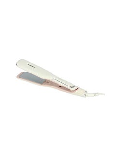 Olsenmark Professional Hair Straightener White/Pink 500grams  - Image 1