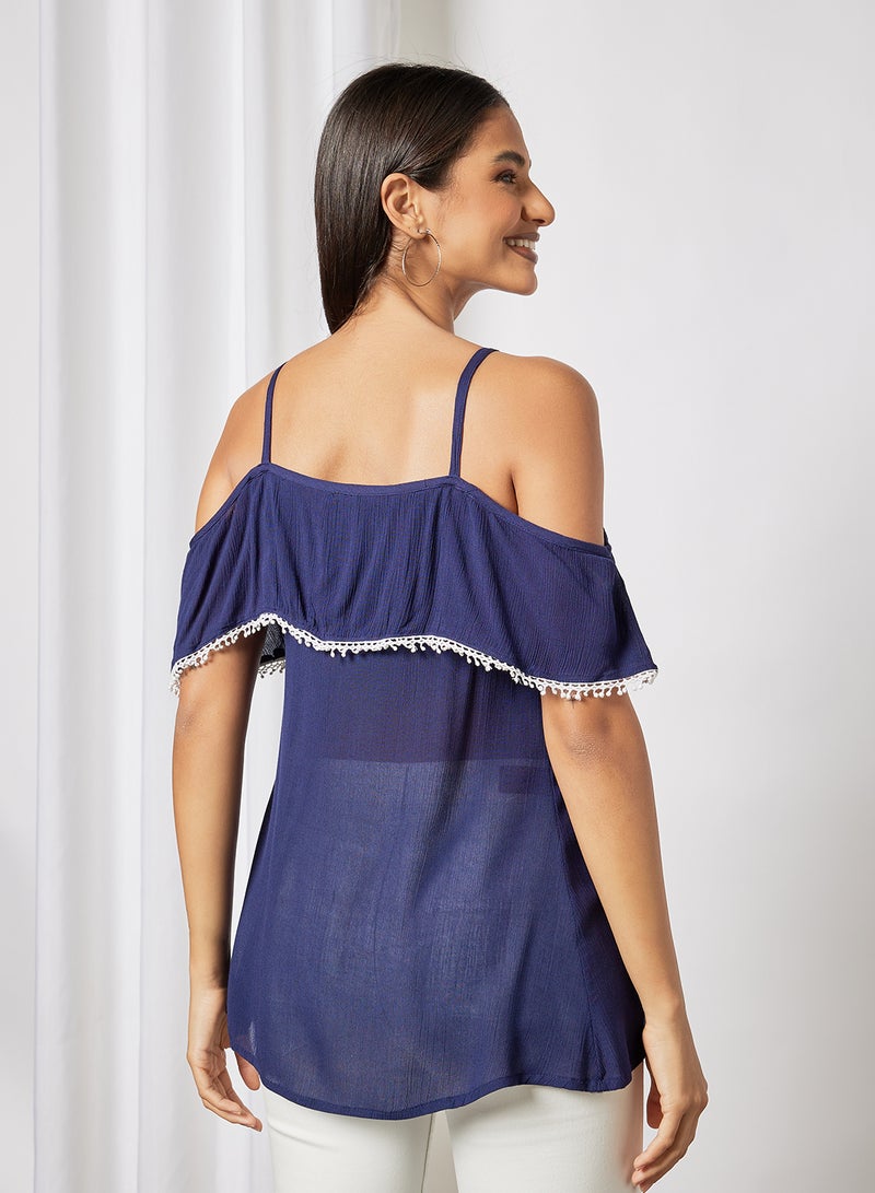 Aila Comfortable Stylish Top Multicolour  - Image 2