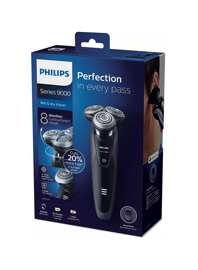 Shaver Black Satin One Size