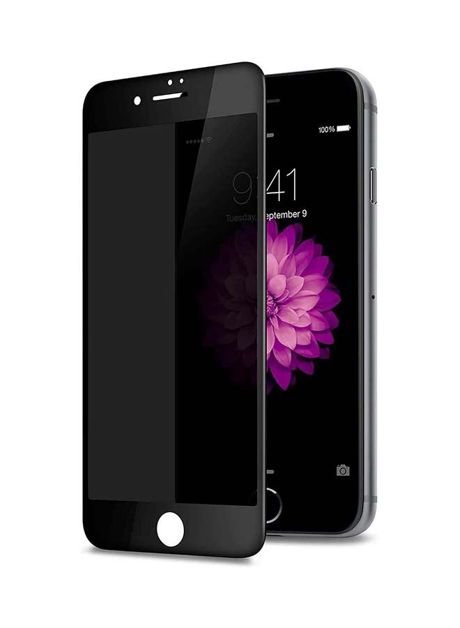 Anti-Spy Privacy Tempered Glass Screen Protector For Apple iPhone 8 Plus Black  - Image 1