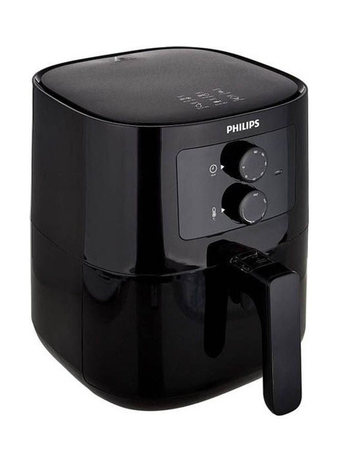 فيليبس - مقلاة هوائية مزودة بمقابض تحكم طراز Hd920091 4.1 L 1400 W Hd920091 أسود - Image 1