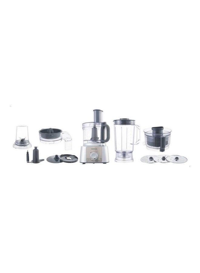 KENWOOD - Food Processor 3 L 1000 W Fdp65.880Si Grey - Image 1
