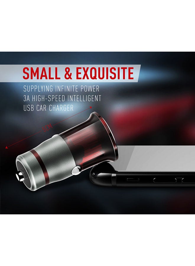 LDNIO Fast Charging Car Charger Amber - Image 5