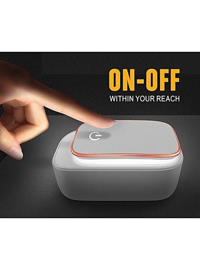 LDNIO LED Touch Lamp Adapter With Micro Cable 3 USB Port White - Image 2