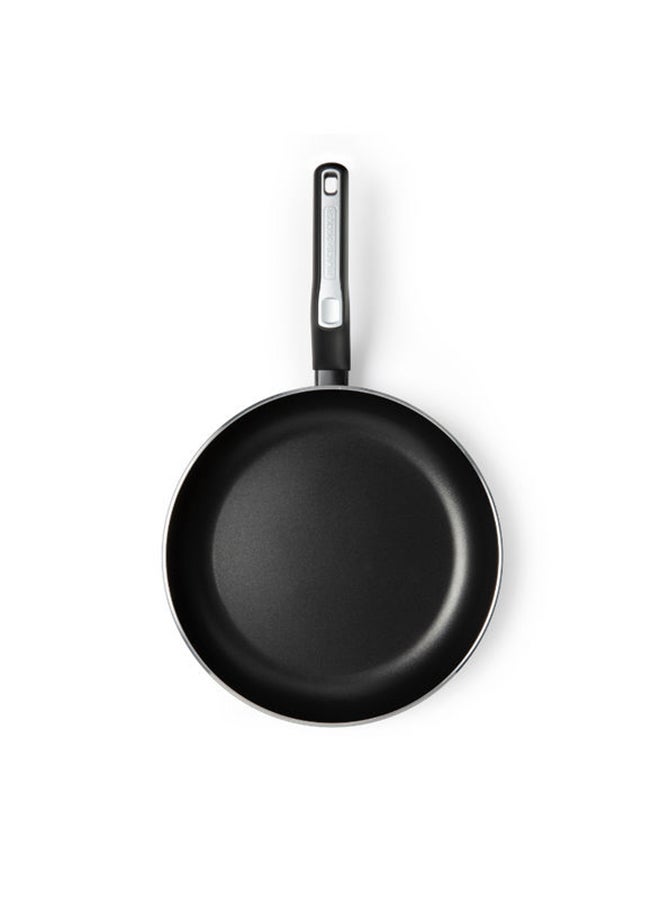 BLACK+DECKER - Non-Stick Fry Pan & Frying Pan with 5 Layer PTFE Non-Stick Spray Coating BXSFP28BME Black - Image 1