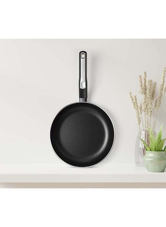 BLACK+DECKER - 9-Piece Non-Stick Cookware Set (Fry Pan, Casserole, Saucepan, Kadai, 3 Lids & 2 Spatulas) with 5 Layer PTFE Non-Stick Spray Coating BXSGS09BME Black 4.7kg - Image 1