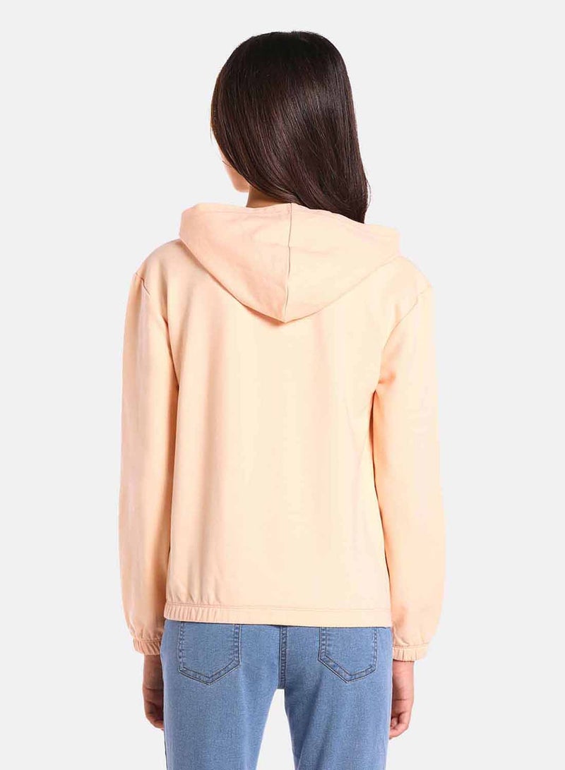 R&B - Fashion Sweatshirt Peach - Image 1