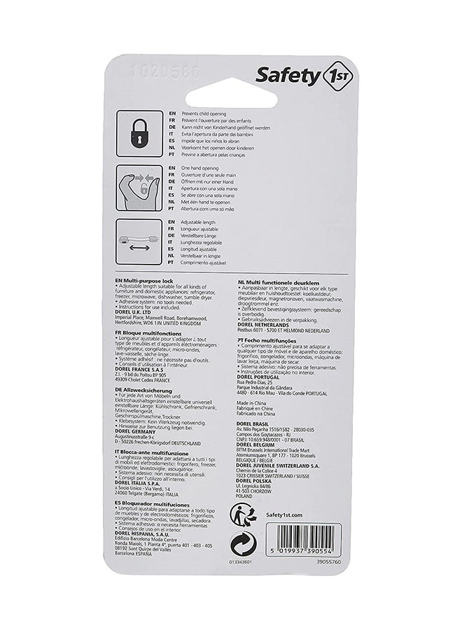 Safety 1st - Multi-Purpose Lock - White - Image 1