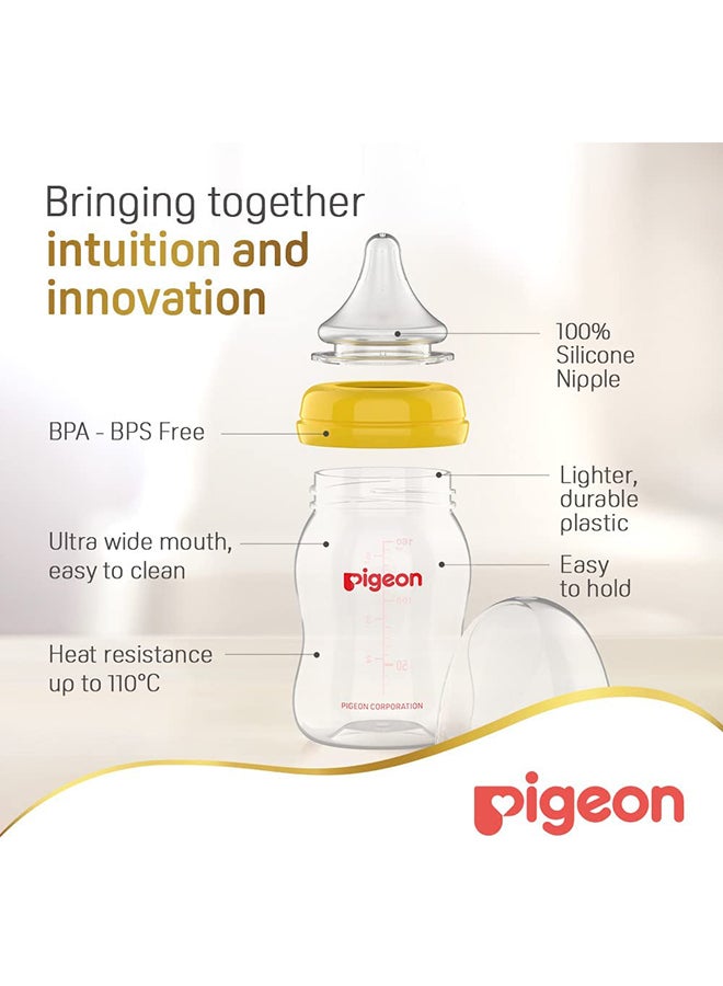 Soft Touch Peristaltic Plus Baby Feeding Bottle 160 Ml - Assorted