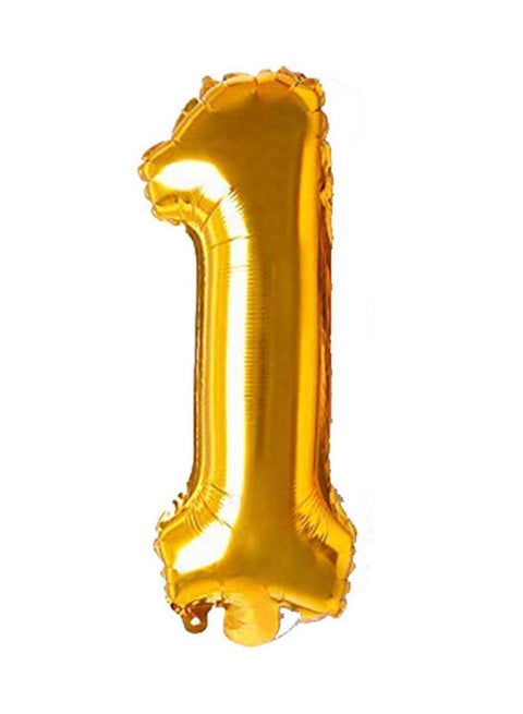 Number 1 Foil Balloon 16inch