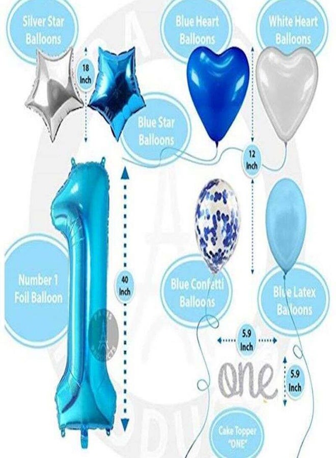 Generic - 1St Birthday Decoration For Baby Boy Kit - Image 1