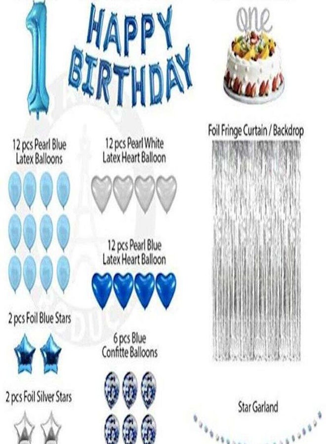 Generic - 1St Birthday Decoration For Baby Boy Kit - Image 1