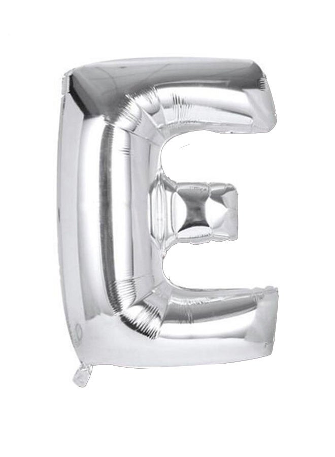 بالون من القصدير على شكل حرف "E" 16بوصة - Image 1