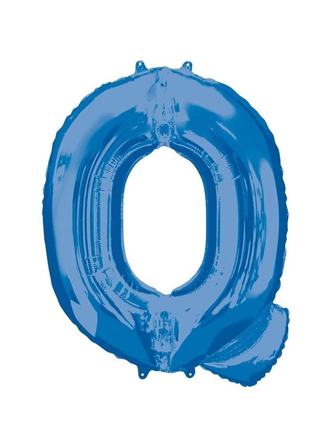 Anagram Letter Q  Foil Balloon 58x83cm Decorations Party Supplies 58x83cm - Image 1