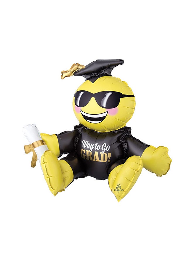 أناجرام بالون بطبعة عبارة "Way To Go Grad" 45سم