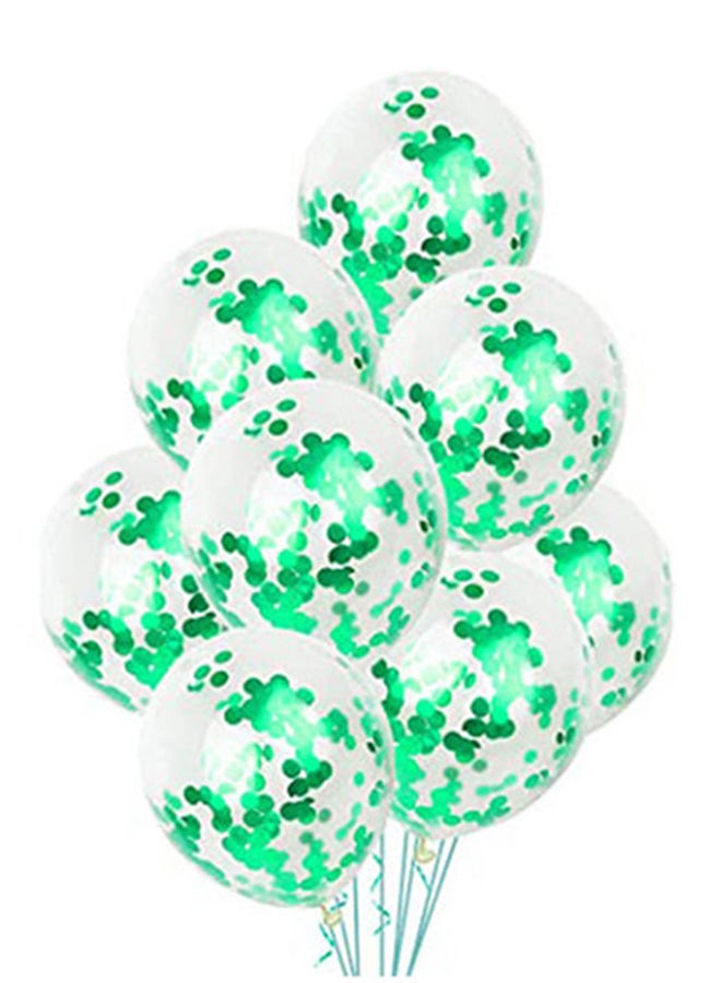 زوت بالونات زينة للحفلات معبأة بقصاصات ورق صغيرة من 20 قطعة 5بوصة - Image 1