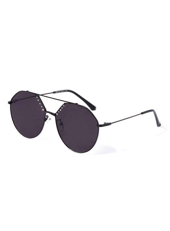 Sunshade Women's Rimmed Aviator Sunglasses - Lens Size: 58 mm - Image 1