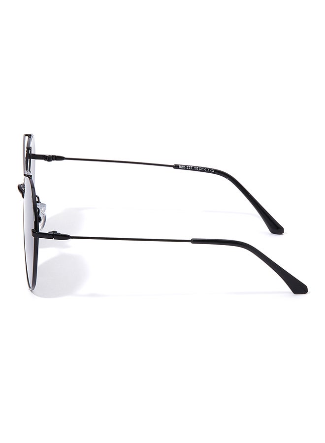 Sunshade Women's Rimmed Aviator Sunglasses - Lens Size: 58 mm - Image 3