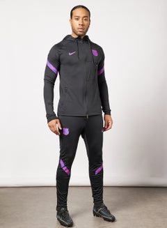 F.C. Barcelona Strike Dri-FIT Football Tracksuit Black