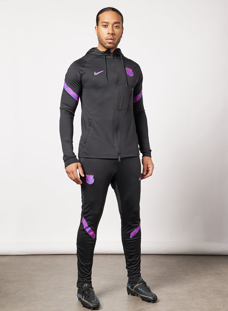 Nike - F.C. Barcelona Strike Dri-FIT Football Tracksuit Black - Image 1