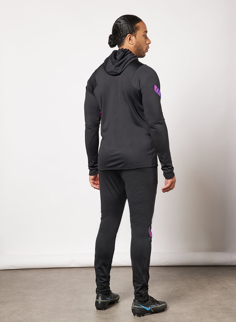 Nike - F.C. Barcelona Strike Dri-FIT Football Tracksuit Black - Image 1