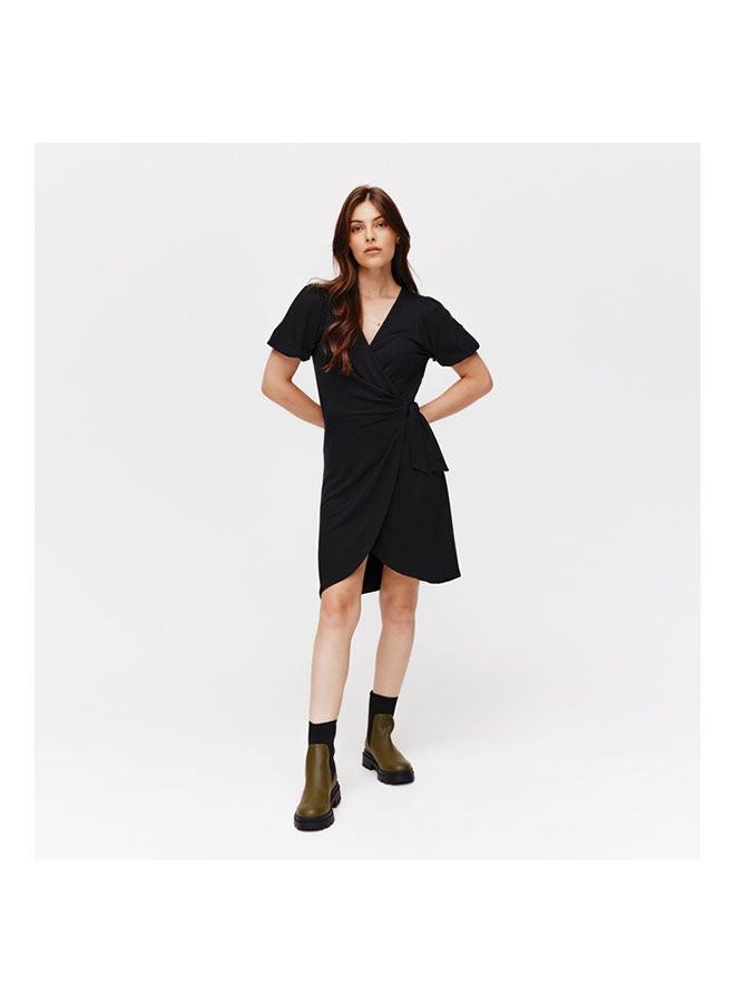 promod Crossover Dress Black  - Image 1