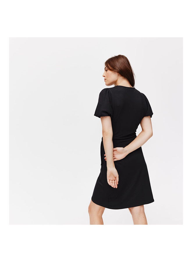 promod Crossover Dress Black  - Image 2
