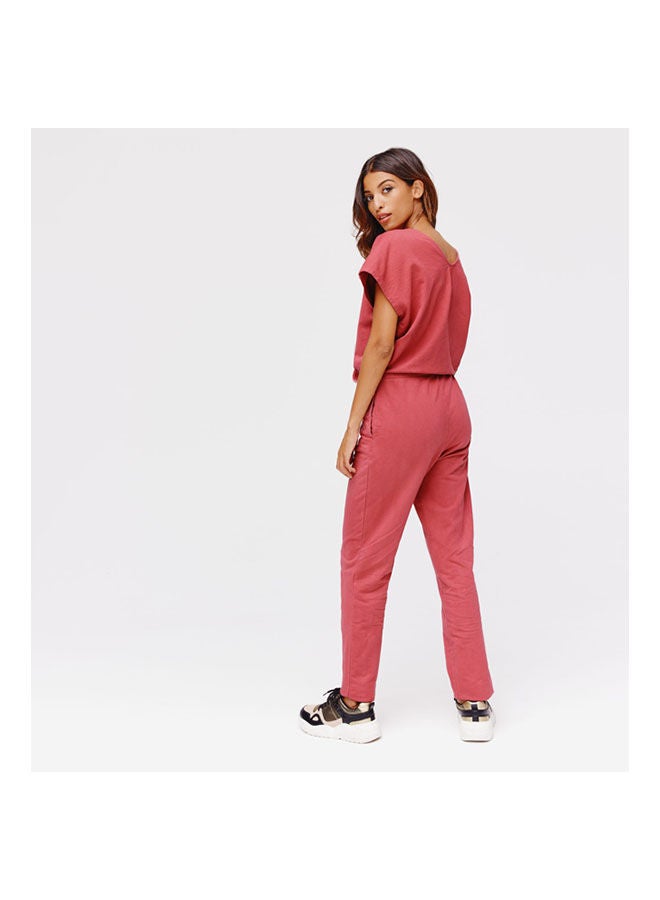promod - Sweatshirt Jumpsuit Pink - Image 1