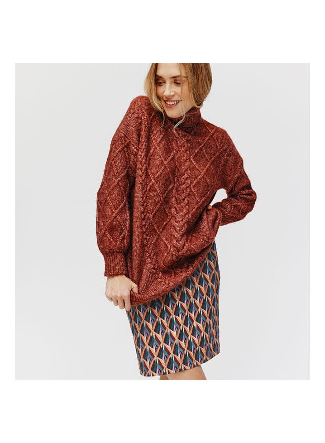 promod Patterned Skirt Multicolour Print  - Image 1