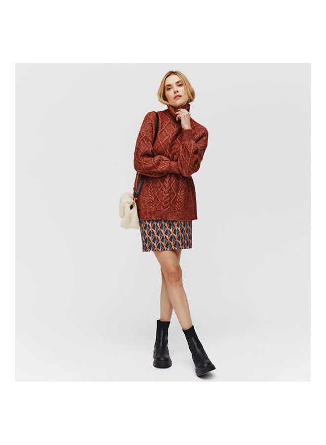 promod Patterned Skirt Multicolour Print  - Image 2
