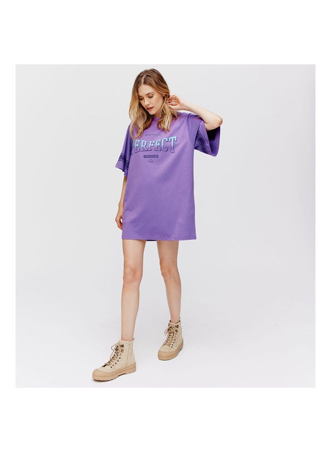 promod Long Loose T Shirt Multicolour - Image 1