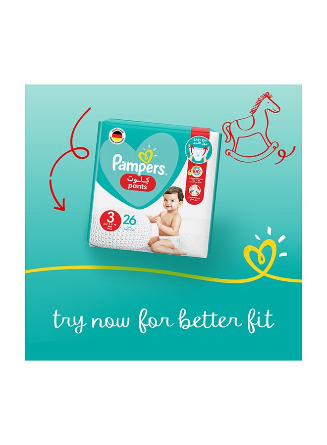 Pampers - Rash Protection Taped Diapers, Size 6, 13+kg, Jumbo Box, 58 Count - Image 1