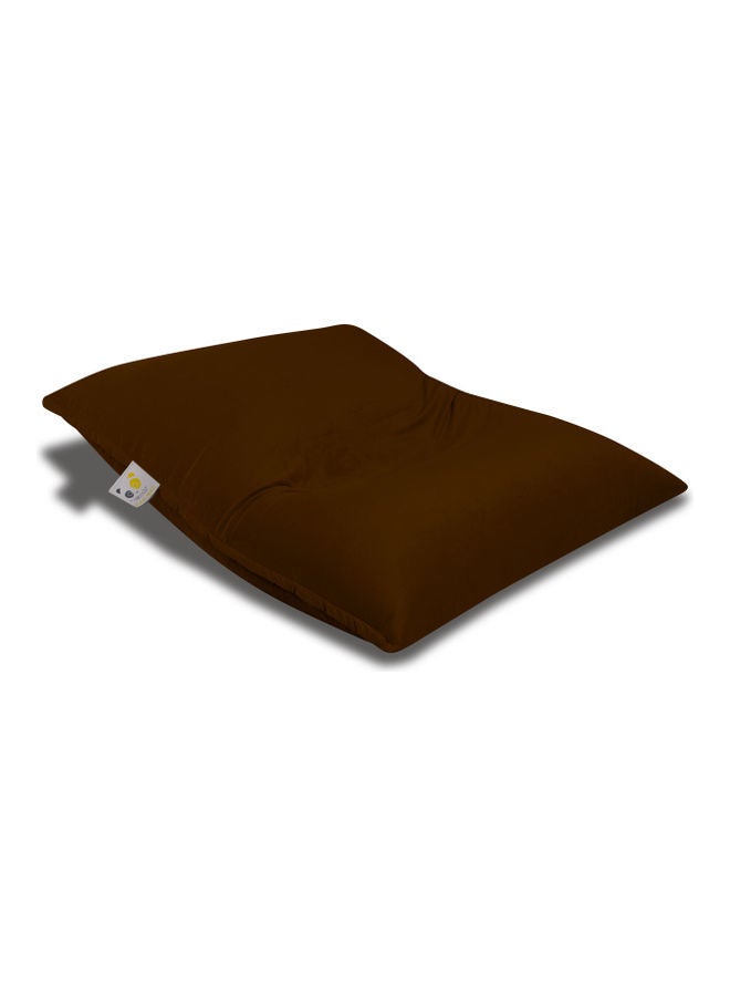 PANDOZ Ultra-Soft Bean Bag Relaxing Chair Brown 140 x 25 x 160cm  - Image 1