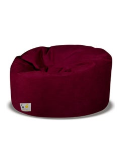 PANDOZ Ultra-Soft Bean Bag Relaxing Chair Burgundy 120 x 35 x 120cm  - Image 1
