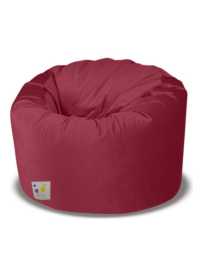 PANDOZ Ultra-Soft Bean Bag Relaxing Chair Red 110 x 35 x 110cm  - Image 1