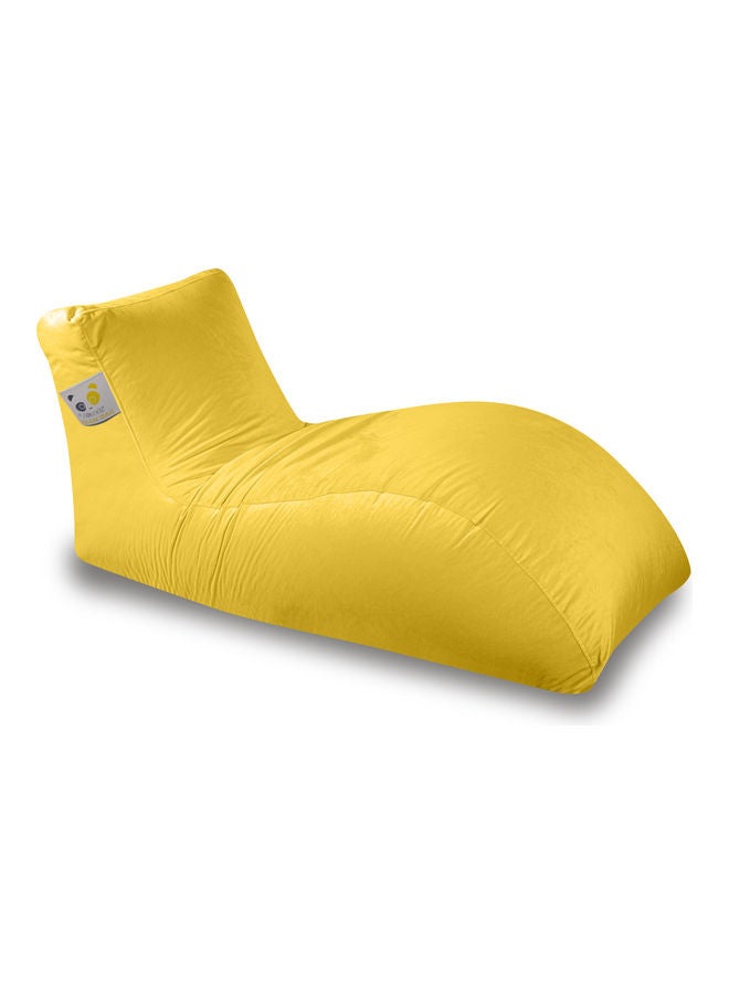 PANDOZ Ultra-Soft Bean Bag Relaxing Chair Yellow  - Image 1