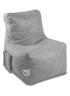PANDOZ Ultra-Soft Bean Bag Relaxing Chair Grey  - Image 1