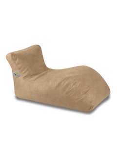 PANDOZ Ultra-Soft Bean Bag Relaxing Chair Beige 135 x 35 x 70cm  - Image 1