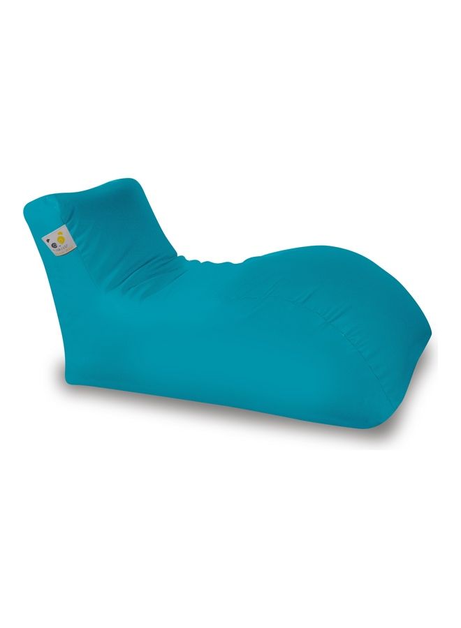 PANDOZ Ultra-Soft Bean Bag Relaxing Chair Blue  - Image 1